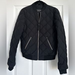 LIKE NEW - Mackage Quilted Slightly Cropped Bomber Jacket